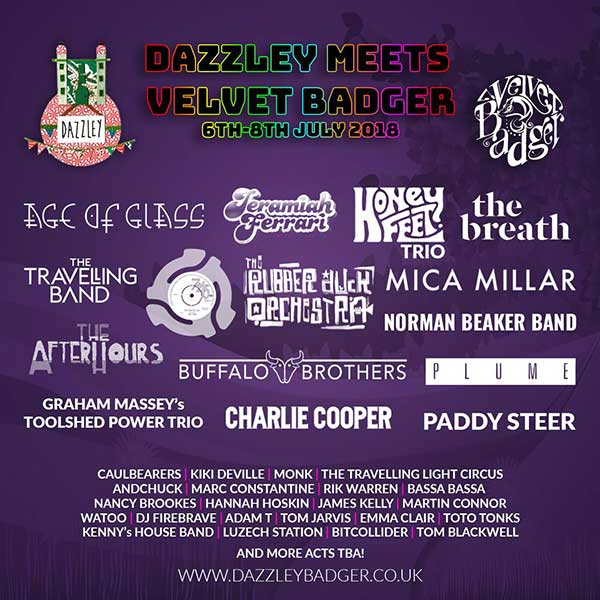 Sun:08:July:2016 - Graham Massey's Toolshed Power Trio (Live) - Dazzley Meets Velvet Badger - Buxton - Derbyshire - England