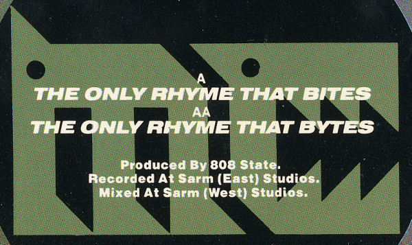 MC Tunes vs. 808 State - The Only Rhyme That Bites