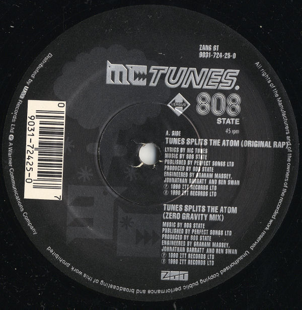MC Tunes vs. 808 State - Tunes Splits The Atom