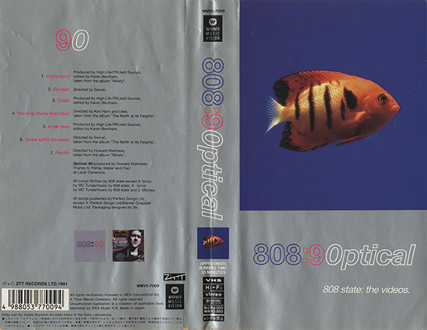 808 State - Optical - US VHS - VHS Cassette