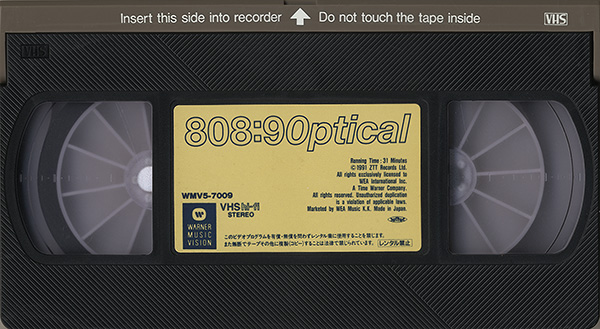 808 State - Optical - US VHS - VHS Cassette