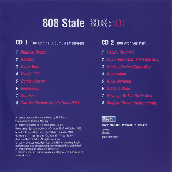 808 State - 90 Deluxe Edition