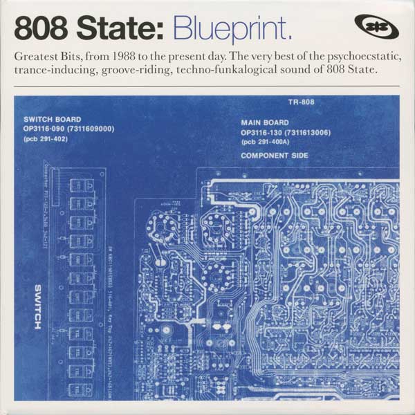 808 State Blueprint UK CD sleeve