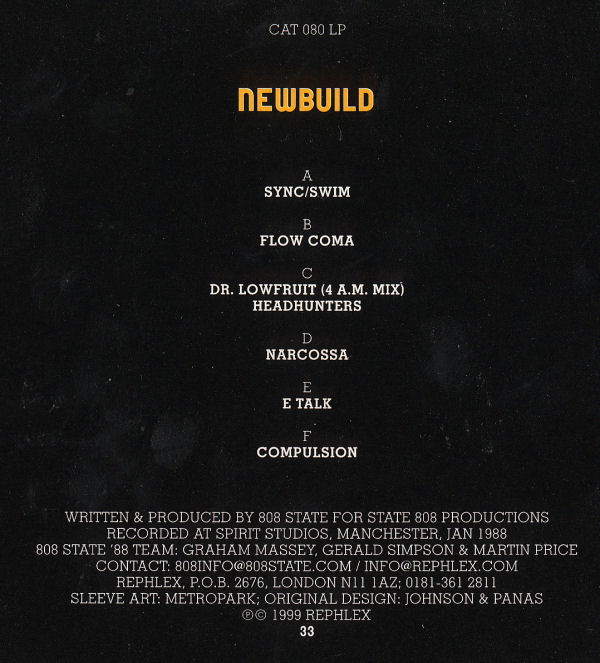 808 State - Newbuild