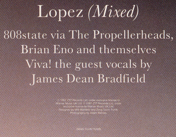 808 State - Lopez