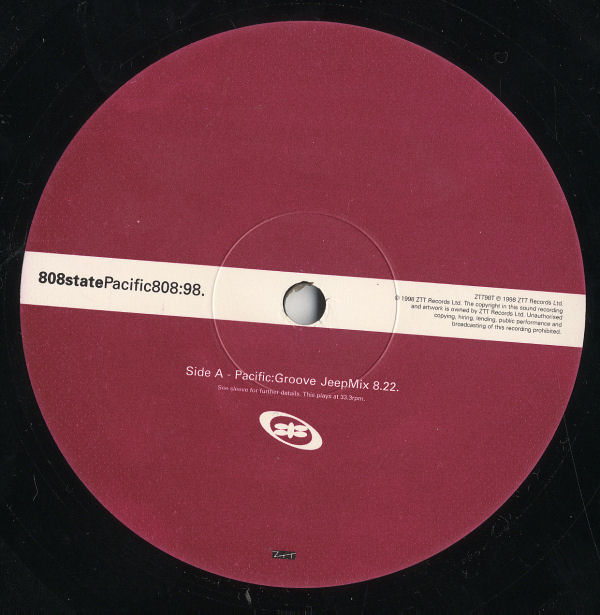 808 State - Pacific 808:98 / Cübik 98