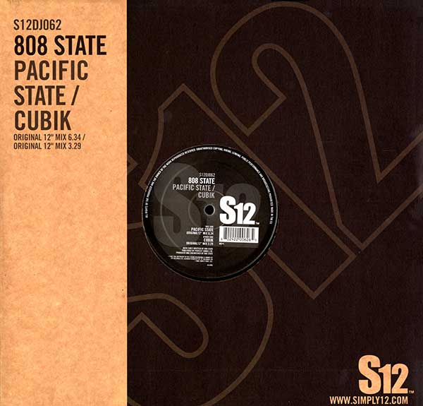 808 State - Pacific State / Cubik