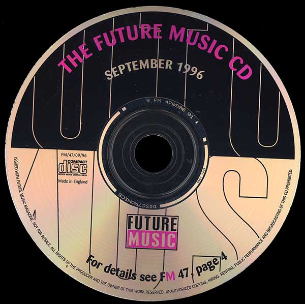 Various - Future Music CD - September 1996 