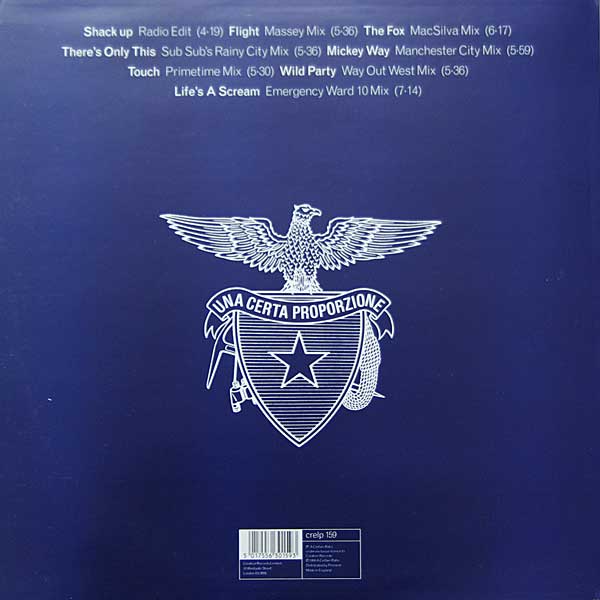 A Certain Ratio - Looking For A Certain Ratio... - UK LP - Back Cover
