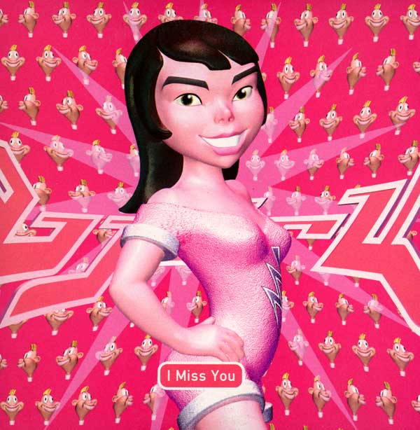 Bj&ouml;rk - I Miss You - Australian CD Single - Front Cover