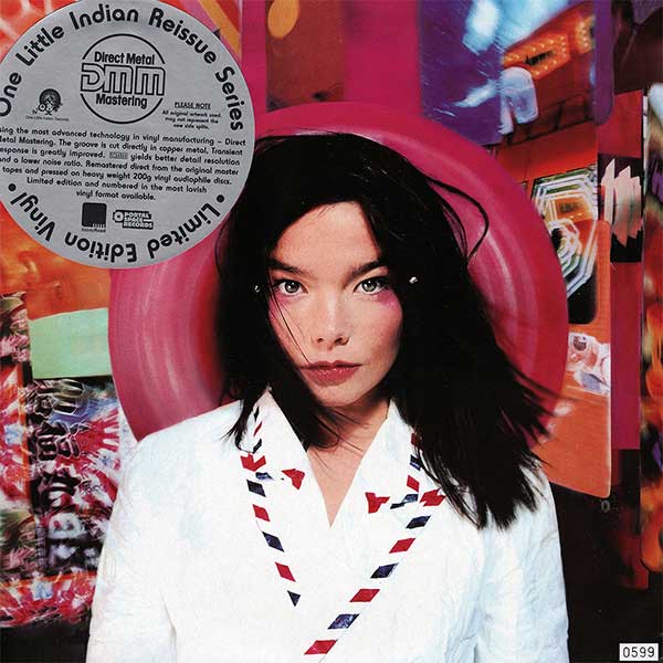 Bj&ouml;rk - Post - Direct Metal Mastering - UK 2xLP - Front Cover