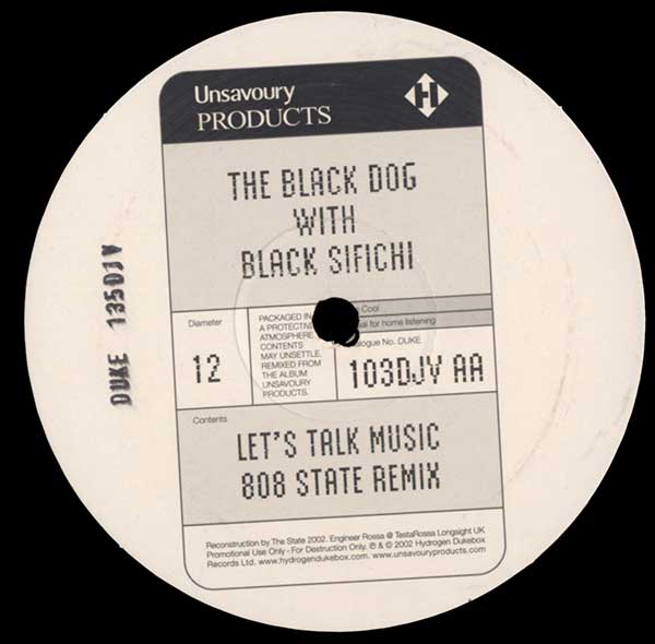 The Black Dog & Black Sifichi - Two For The Price Of One - UK 2x12" Single - Side D