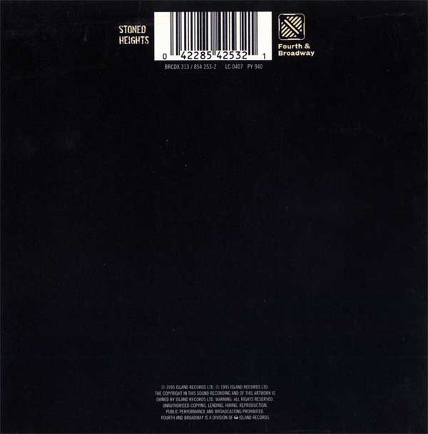 Bomb The Bass - One To One Religion - UK CD 2 - Back