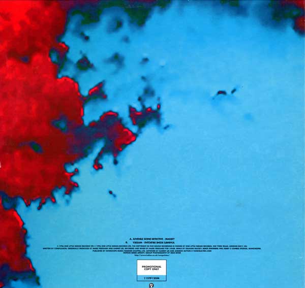 Compulsion - Kissing Graham Massey - UK 12" Single - Back Cover