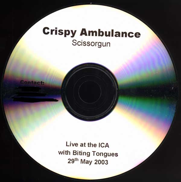 Crispy Ambulance - Scissorgun - UK CDR Promo