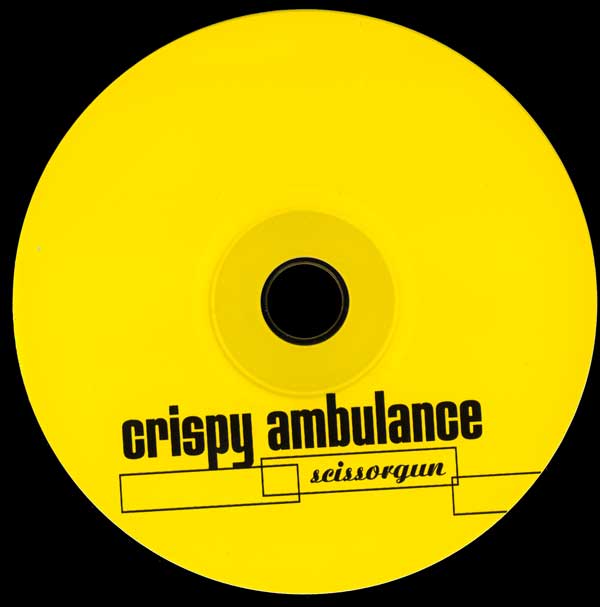 Crispy Ambulance - Scissorgun - UK CD - CD