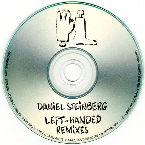 Daniel Steinberg - Left-Handed Remixes - German Promo CD - CD