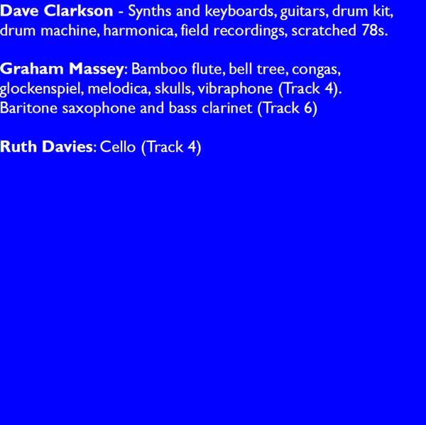 Dave Clarkson - A Blue Guide to Shore Ghosts and Sea Mystery - UK Digital - Credits