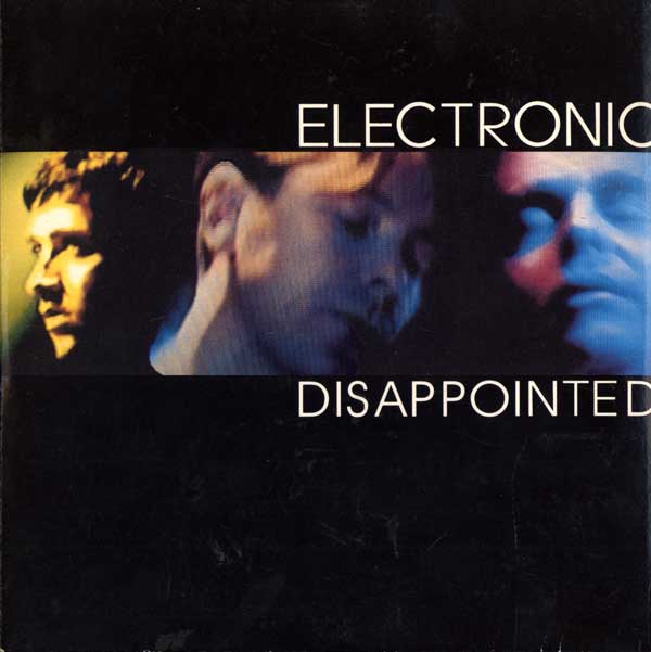 Electronic - Disappointed - UK CD Single - Front Cover
