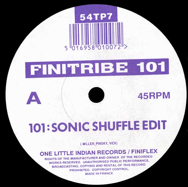 Finitribe - 101 - French 7" Single - Side A