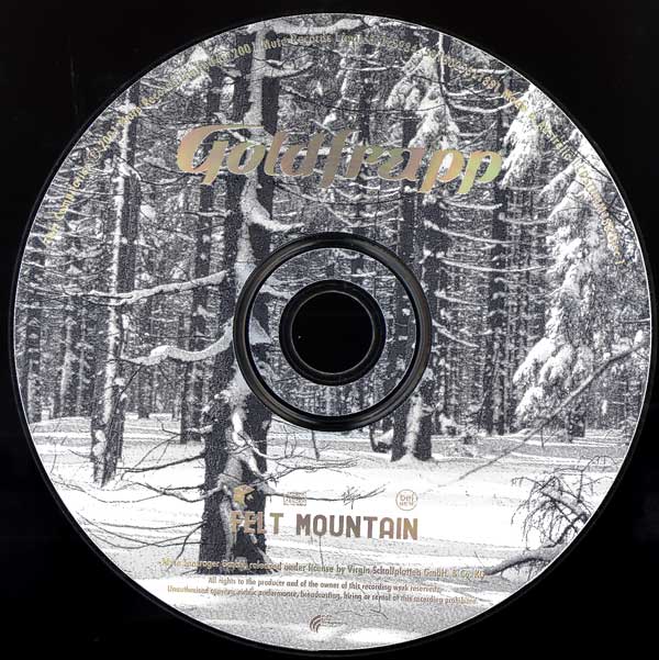 Goldfrapp - Felt Mountain - UK Special Edition CD - CD 1
