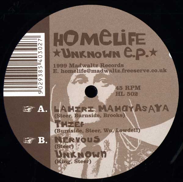 Homelife - Unknown E.P. - UK 12" Single