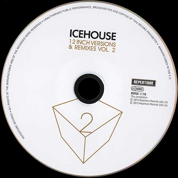 Icehouse - 12 Inch Versions & Remixes Vol. 2 - UK 2xCD - CD2