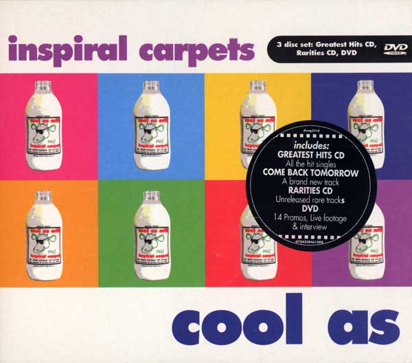 Inspiral Carpets - Cool As / Rare As / Spool As - UK 2xCD + 1xDVD