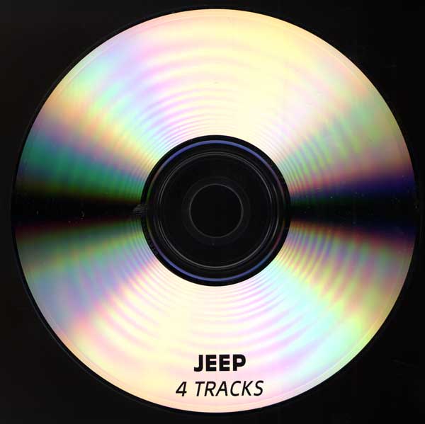 Jeep - The Curse E.P. - UK Promo CDR Single - CDR