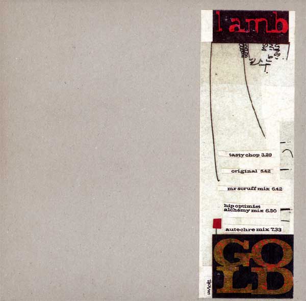 Lamb - Gold - UK CD Single - Front Cover