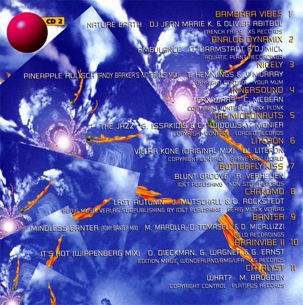 Various - Hypnotrance: The Intergalactic Trance Collection 4 - Dutch CD - Credits