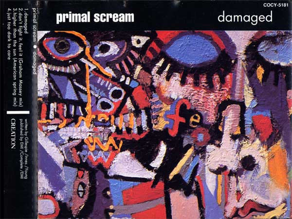 Primal Scream - Damaged - Japanese CD Single