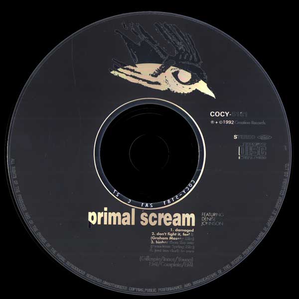 Primal Scream - Damaged - Japanese CD - CD