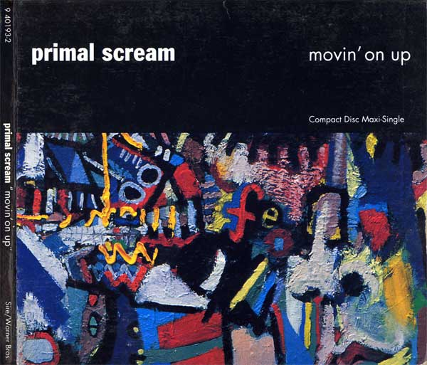 Primal Scream - Movin' On Up - US CD Single - Front Cover 