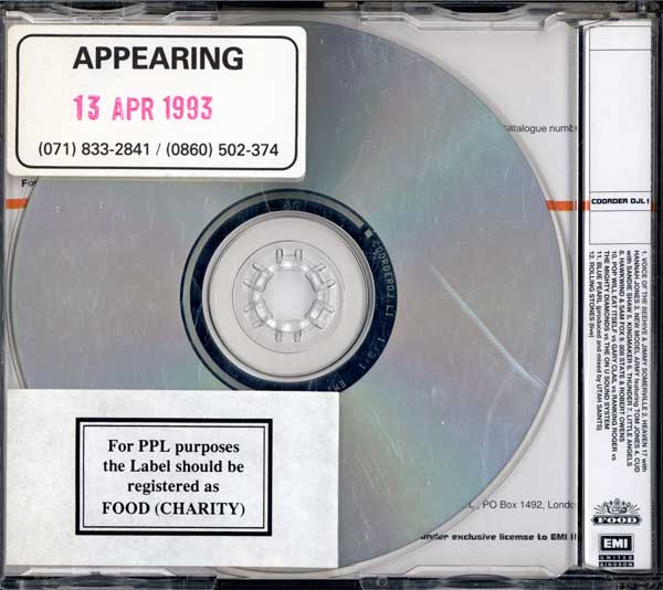 Various - Gimme Shelter - Radio Promo - UK Promo 12-track CD Single - Back