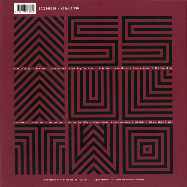 Scissorgun - Assault Two - UK 10" - Back
