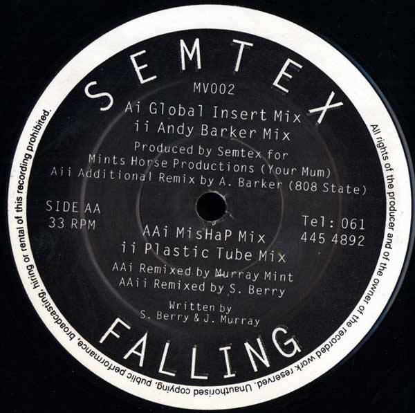 Semtex - Falling - UK 12" Single