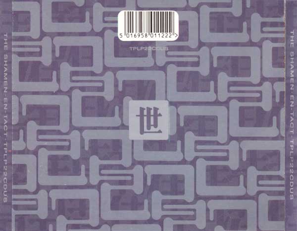 The Shamen - En-Tact - TPLP22CDUS - UK CD - Back Cover