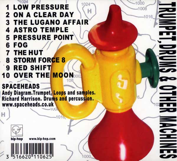 Spaceheads - Low Pressure - French CD - Back Cover