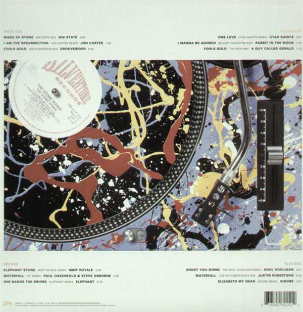 The Stone Roses - The Remixes - UK 2xLP - Back Cover