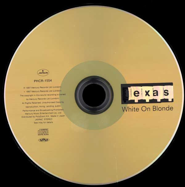 Texas - White On Blonde - Japanese CD - CD