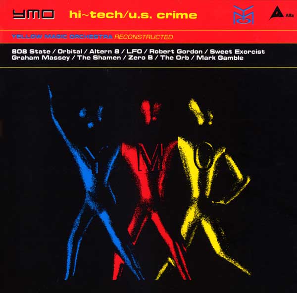 Yellow Magic Orchestra - Hi-Tech / U.S. Crime - JP CD - Front Cover