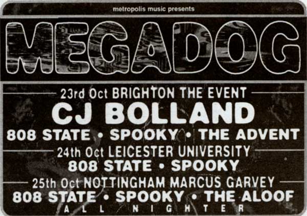 Megadog 1997 - UK Tour - With Spooky