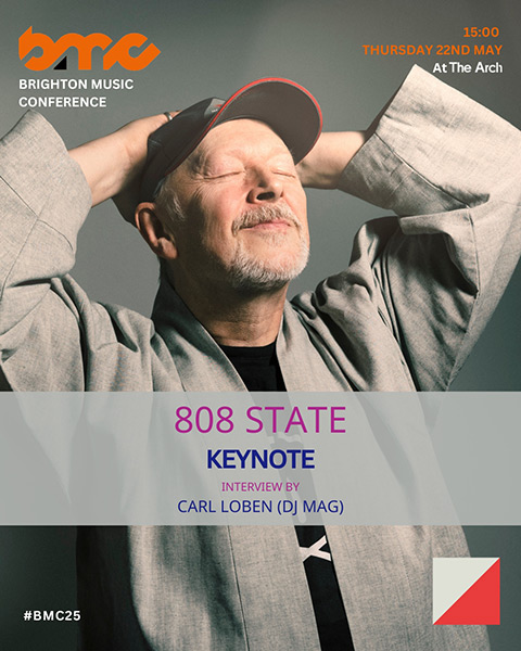 Graham Massey keynote Brighton Music Conference 22 May 2025
