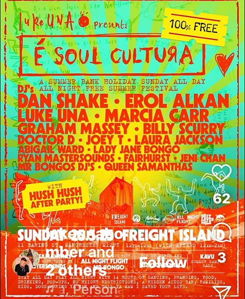 Graham Massey DJ set @ E Soul Cultura - Manchester 25 May 2025 flyer